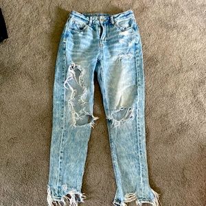 Waistband 25/26? american eagle mom jeans